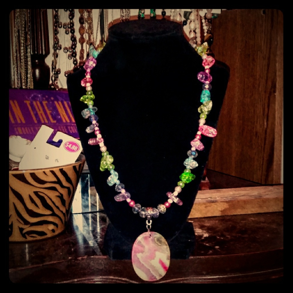 🌸Clear Quartz Necklace.🌸